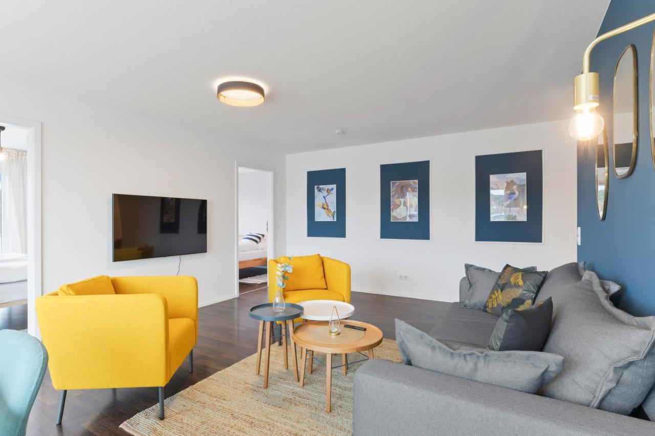 Design-Apartment - Kueche - Dachterrasse - Zentral Лайнфельден-Эхтердинген Экстерьер фото